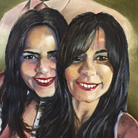 Michael's Wife - Original oil painting by Eric Soller